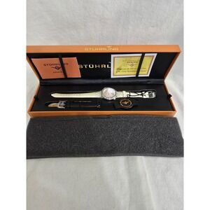 NEW Stuhrling Original Women's Analog Winchester‎ Tiara Swiss Quartz (2 bands)